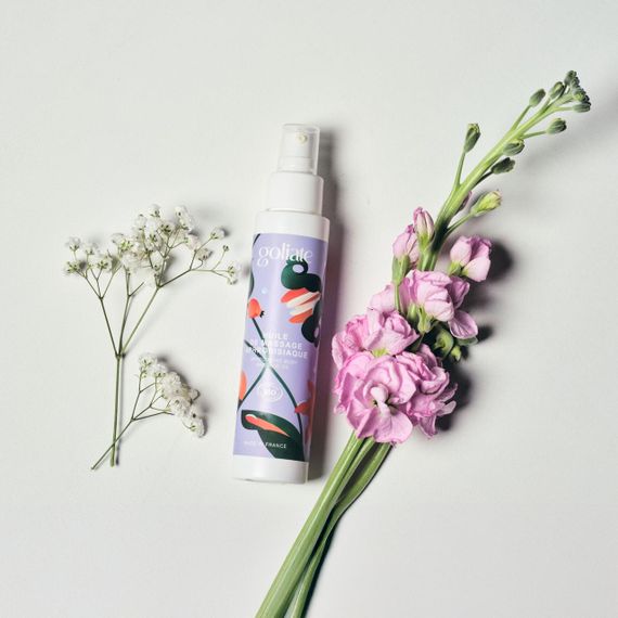 Масажна олія Goliate Huile De Massage Aphrodisiaque 100 мл, органічна, зігрівальний ефект sexstyle | Зображення 5