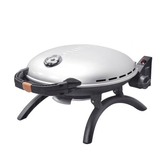 Портативний переносний газовий гриль O-GRILL 600T, срібло Код: 009061 | Зображення 3