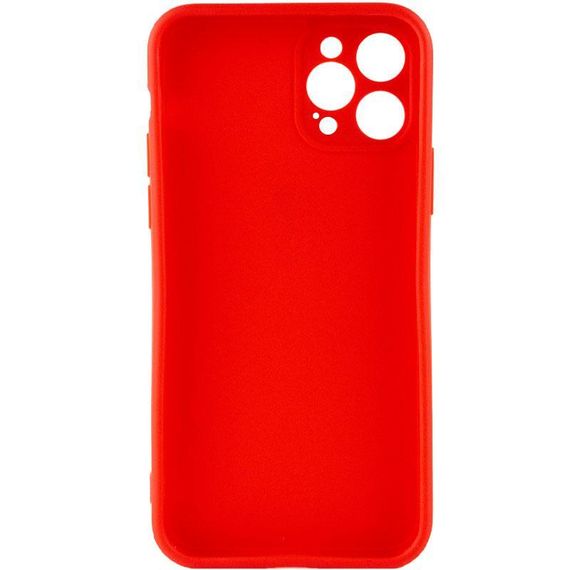 Силіконовий чохол Candy Full Camera для Apple iPhone 12 Pro (6.1") Червоний / Red | Зображення 1