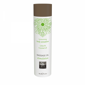 Стимулююча Масажна Олія SHIATSU stimulation Лотос і Кокос
