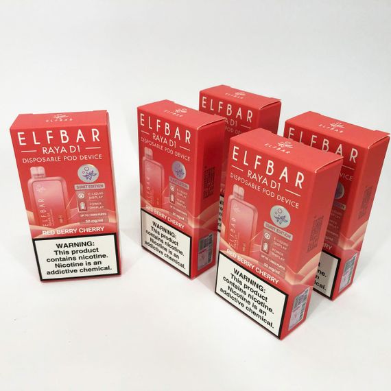 Elf Bar RAYA D1 13000 смак Червона Ягода Вишня (Red Berry Cherry) (ws48815-8) | Зображення 2