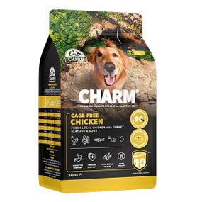 Сухий беззерновий холістик корм Charm Cage-Free Chicken Чарм курка вільного вигулу для собак 0.34 кг.