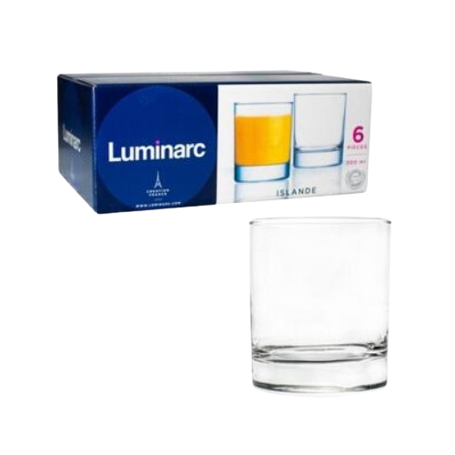 Набір склянок Islande 300мл 6шт низькі Luminarc | Зображення 1