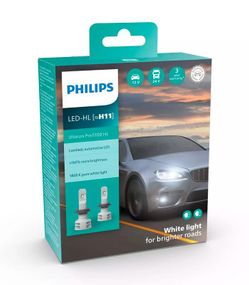 Комплект автоламп Philips LED H11 11362U51 12/24V Ultinon Pro5100 +160% X2