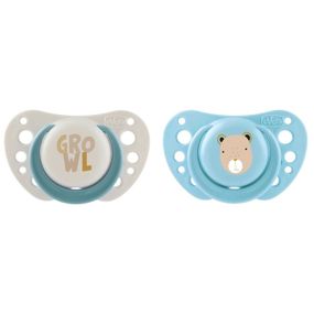 Пустышка Chicco Physioforma Air силиконовая от 2 до 6 месяцев Для мальчиков 2 шт (75031.32)