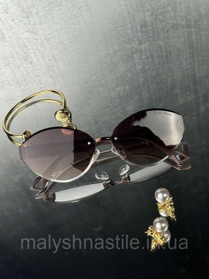Женские очки Miu brown 4 ДЛ7230 | Зображення 2