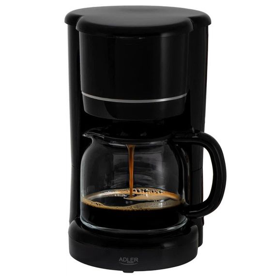 Кавоварка крапельна Adler AD 4383 black, 1.5Л, 900Вт BF-72 | Зображення 2