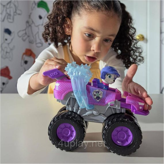 Paw Patrol Rescue Wheels Roxi Рятувальний монстр-трак з водієм Роксі серії Мега колеса Щенячий патруль Оригінал | Зображення 6