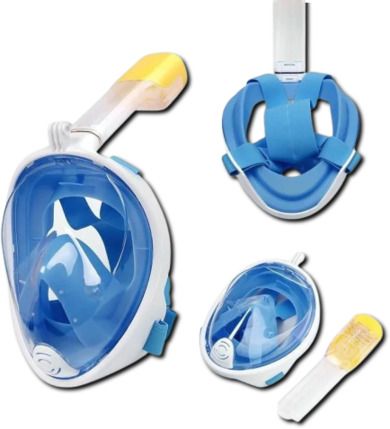 Маска L/XL СИНЯ для підводного плавання Easybreath Tribord (GR- 143_391)