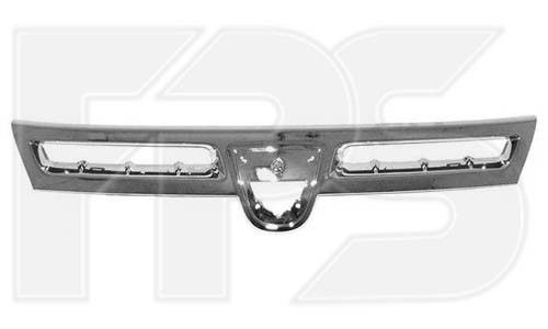 Наклакда решетки радиатора внешняя (хром) Dacia Duster '10-15 (FPS)