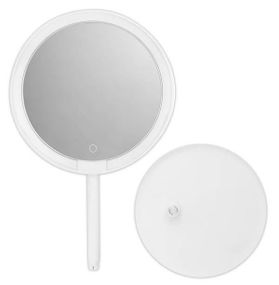 Кругле дзеркало з підсвічуванням Make Up Mirror 3 режими Біле