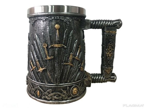 Кружка Чашка 3D Игра Престолов Железный Трон Game of Thrones | Зображення 1