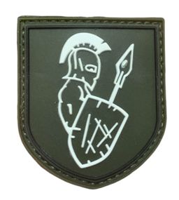 Шеврони  "Спартак" гумовий хакі