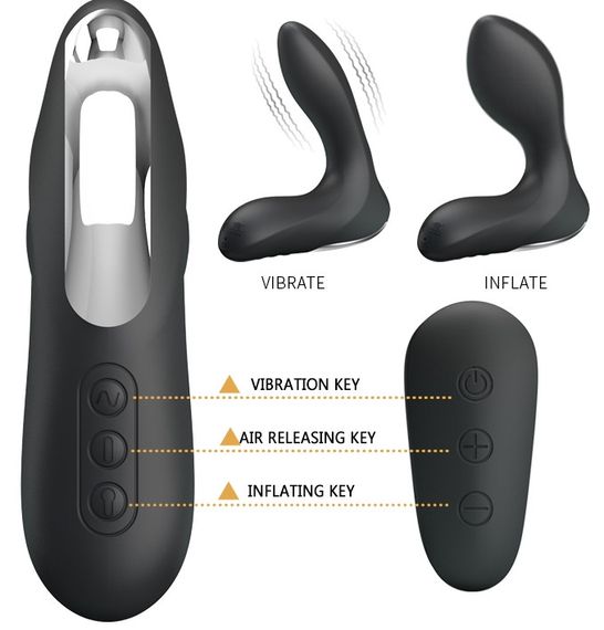 Масажер простати, що розширюється з пультом ДУ PRETTY LOVE - Nasreddin, BI-014463W sexstyle | Зображення 4