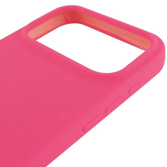 Чохол Silicone Case Full Protective (AA) для Apple iPhone 17 Pro Max (6.9") Рожевий / Barbie pink | Зображення 3