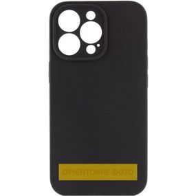 Чохол Silicone Case Full Camera Protective (AA) NO LOGO для Apple iPhone 16e (6.1") Чорний / Black
