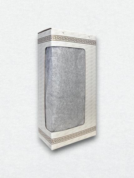 Полотенце махровое SO-1 Kayra 70x140 см. серое | Зображення 1