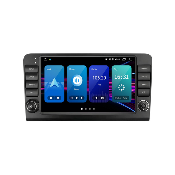 Штатна магнітола Torssen Mercedes ML-class W164 2005-2011 NF9 Carplay з кнопками | Зображення 1