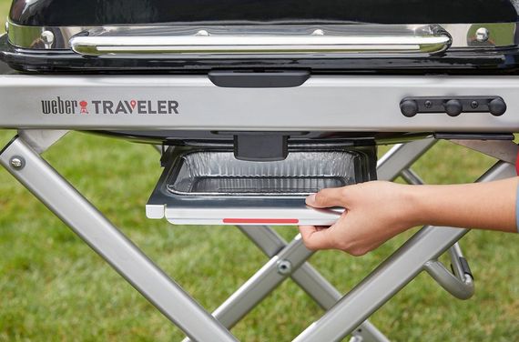 Газовий гриль Weber Traveler чорний | Зображення 5