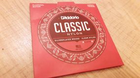 Струни d'addario ej27n 028-043 НЕЙЛОНОВІ СЕРЕБРЕНІ для класичної гітари