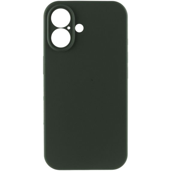 Чохол Silk Full Camera Protective (AA) NO LOGO для Apple iPhone 16 (6.1") Зелений / Cyprus Green | Зображення 1