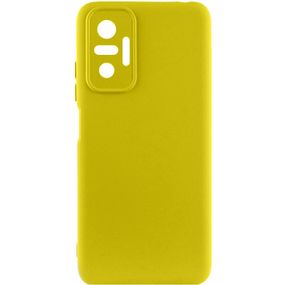 Чехол Silicone Cover Lakshmi Full Camera (A) для Xiaomi Redmi Note 10 Pro / 10 Pro Max Песочный / Sand, Full camera