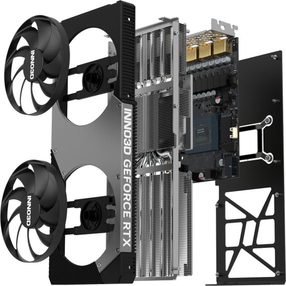 GeForce RTX5070 Inno3D TWIN X2, 12GB GDDR7, 192bit, PCI Express 5.0 | Зображення 5