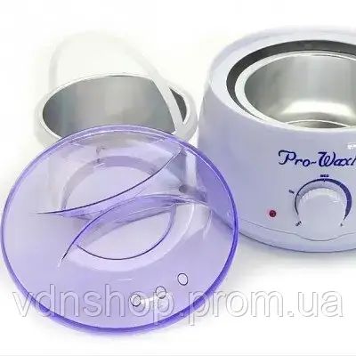 Воскоплав банковий з терморегулятором PRO-WAX 100 для воску в банці, в гранулах, в таблетках 400 мл | Зображення 3