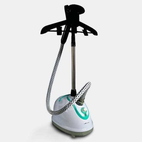 Отпариватель для одежды вертикальный RAF R.3039 со стойкой для одежды 1800 Вт. HY-810 Цвет: зеленый