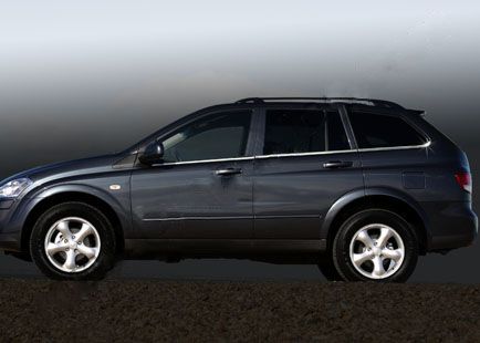 Наружняя окантовка стекол (6 шт, нерж) для SsangYong Kyron 2008-2024 гг