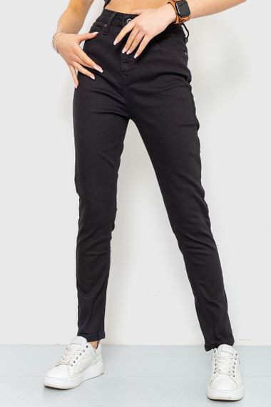 Джинси жіночі skinny, колір чорний, 186R0028 | Зображення 1