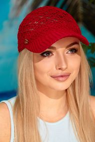 Вязаная бейсболка «Tipster» (4960) красный