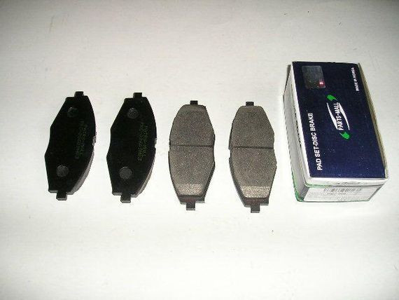 Колодки передні гальмівні Lanos 1.5, PMC (PKC-E06) (96316582)