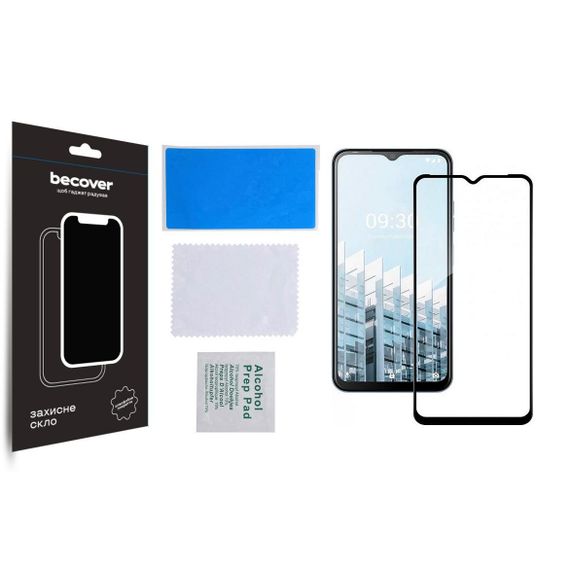 Захисне скло для телефону BeCover Захисне скло  для Tecno Pop 6 Pro (BE8) Black (708556)