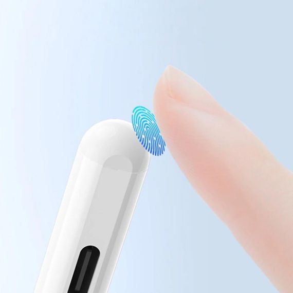 Стилус ручка для телефона и планшета, с USB, Белый / Активный универсальный стилус для письма и рисования | Зображення 2