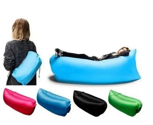 Ламзак надувной диван гамак матрас лежак Lamzac для отдыха, пляжа, природы 200х60 см | Зображення 5