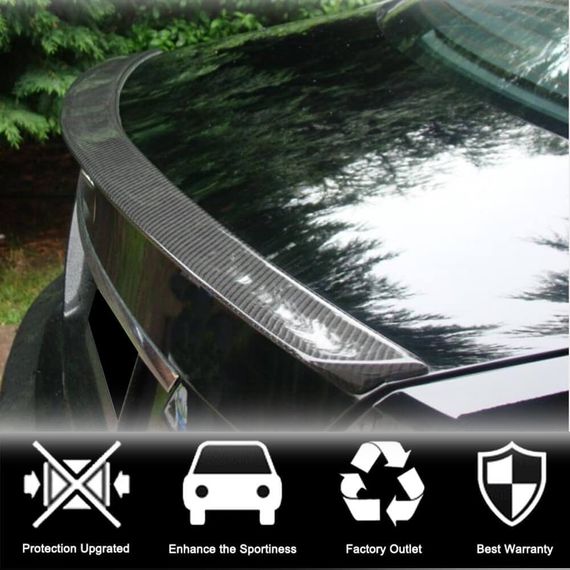 Спойлер SD V1 (Карбон) для Mercedes C-class W204 2007-2015 рр | Зображення 2