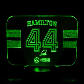 Акриловий світильник-нічник Хемілтон 44 зелений tty-n001312