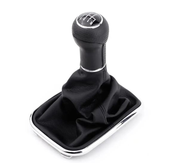 VOLKSWAGEN Golf IV 1.4; 1.6; 1.8 бензин 22 мм (98-05) ручка перемикання передач КПП 5 ступка + чохол + рамка, Фольксваген Гольф 4