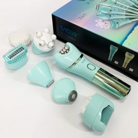 Аккумуляторный эпилятор для лица и тела, Водонепроницаемый депилятор, Электрическая терка для пяток JO-18