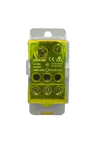 Розподільчий блок на DIN-рейку РБД160A жовтий Ny95504702