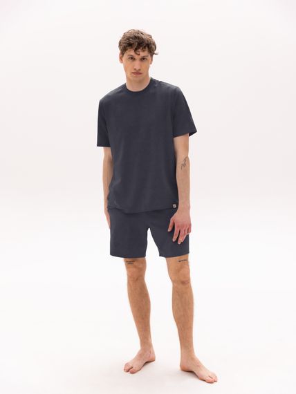 Пижама мужская графитовая футболка и шорты, 2XL | Зображення 1