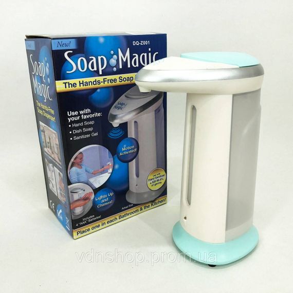 Сенсорний дозатор для мила Magic Soap 300 мл VU-91 | Зображення 2