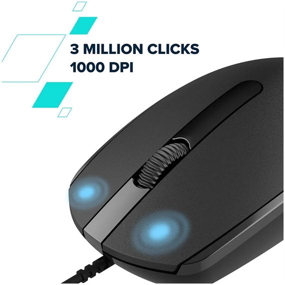 Мышь компьютерная проводная Canyon M-10 Dark Gray CNE-CMS10DG темно-серая | Зображення 5