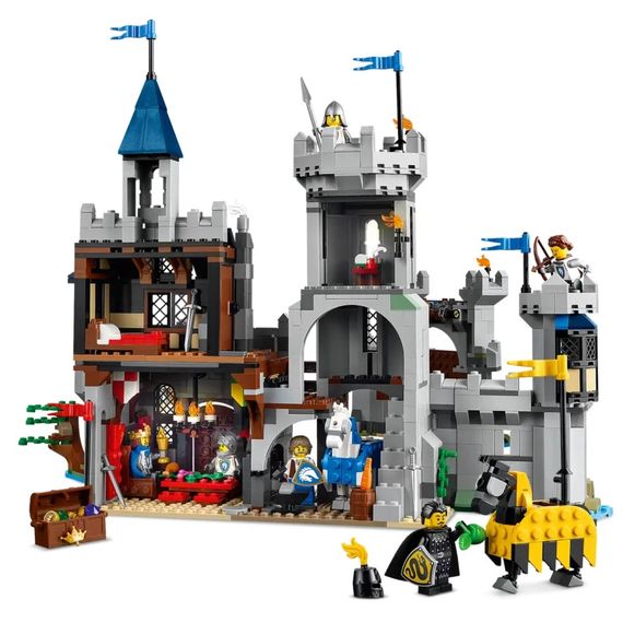 Конструктор LEGO Creator Середньовічний замок із лицарем на коні (31168) | Зображення 2