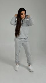 Жіночий спортивний костюм Nike колір сірий