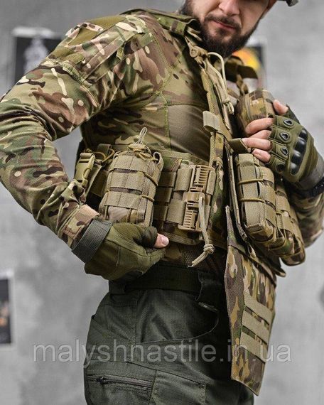Плитоніска 4 швидких скидання з наплічником Cordura мультикам ДЛ63963 | Зображення 8