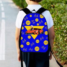 Рюкзак дитячий А4 34х27см, міський ранець для хлопчика з принтом (00399)