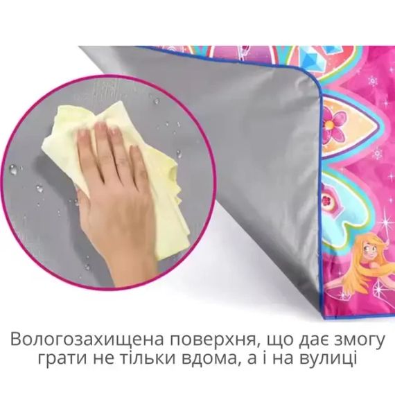 Музыкальный игровой ковер для развития и досуга детей Soli розовый | Зображення 4