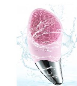 Силіконова щітка-масажер для обличчя Sonic Facial Brush